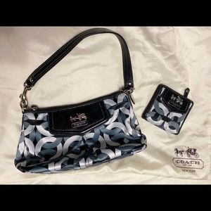 Small coach bag and wallet
